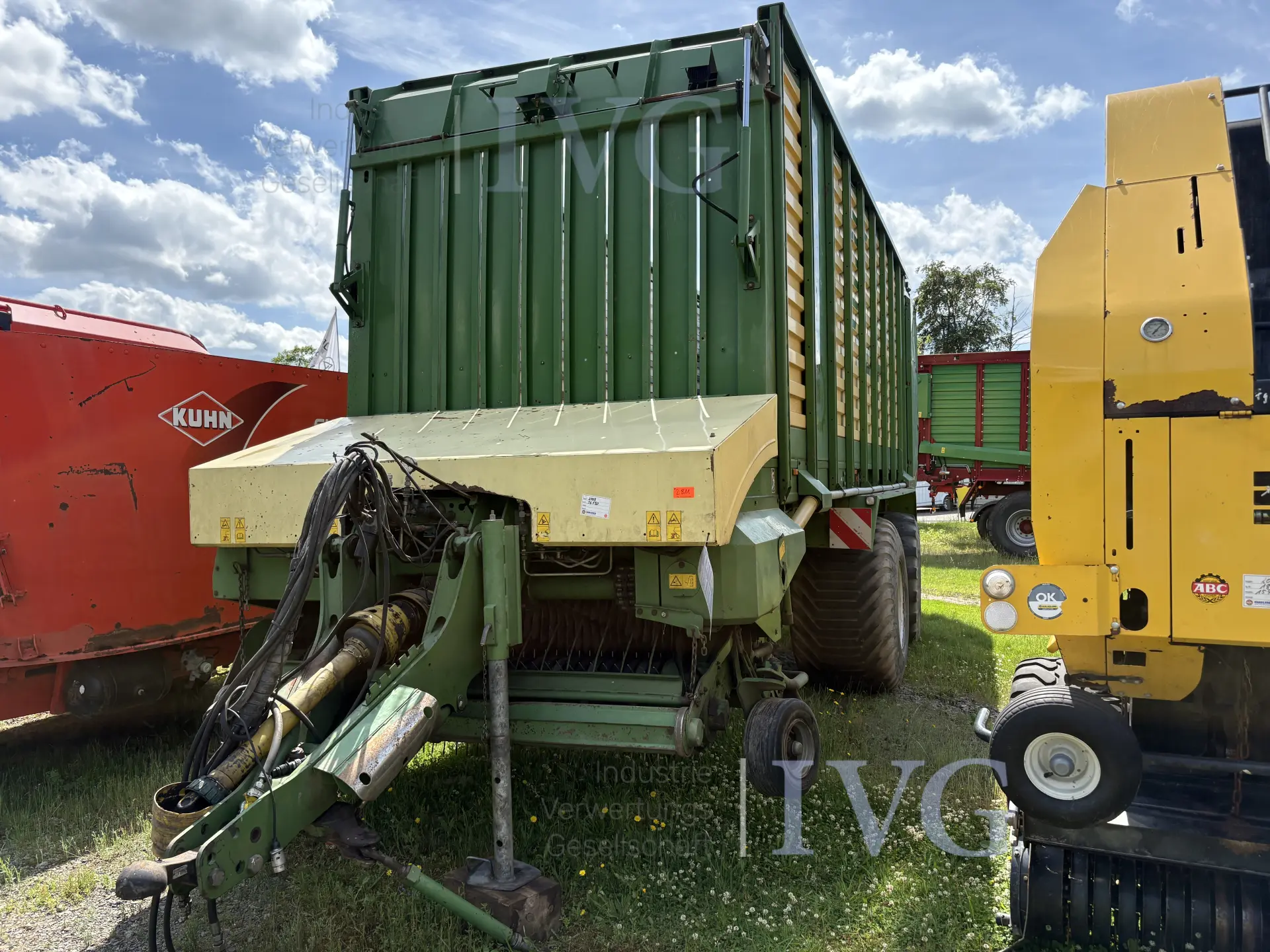 Ladewagen KRONE ZX450